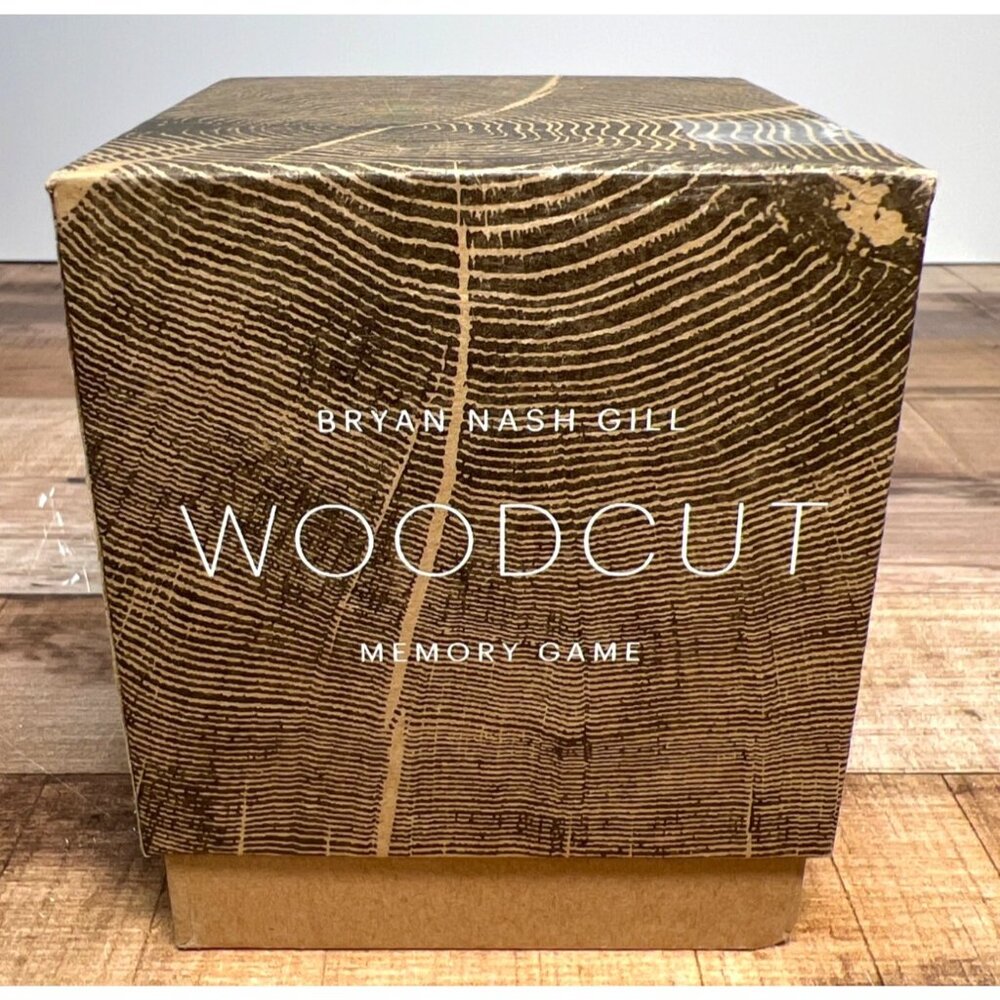 Wood Look Memory Game Princeton Architectural Press 26 Pairs Tree Ring Art Cards
